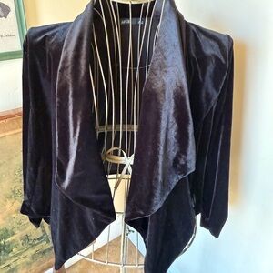 Apt. 9 Black Velvet Shrug